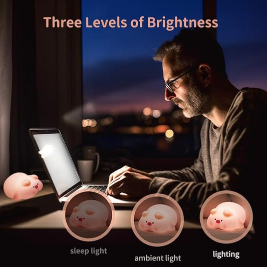 Piggy LED Night Light