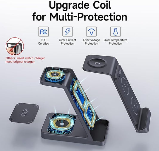 Samsung Trio Charger – Fast & Foldable Station