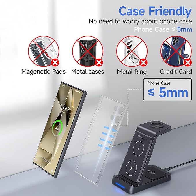 Samsung Trio Charger – Fast & Foldable Station