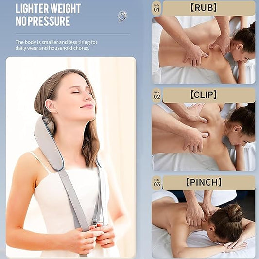Neck and Back Massager with Heat
