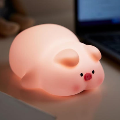 Cute Pig Night Light for Kids