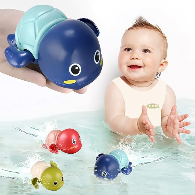 Cute Swimming Turtle Bath Toys