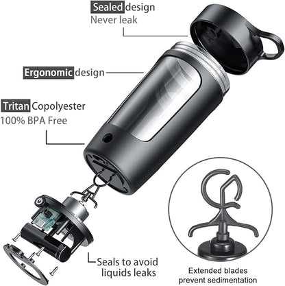 Electric Protein Shaker Bottle