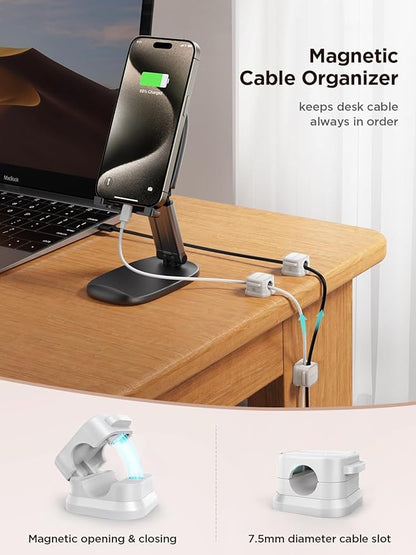 Magnetic Cable Clips, Cord Holder