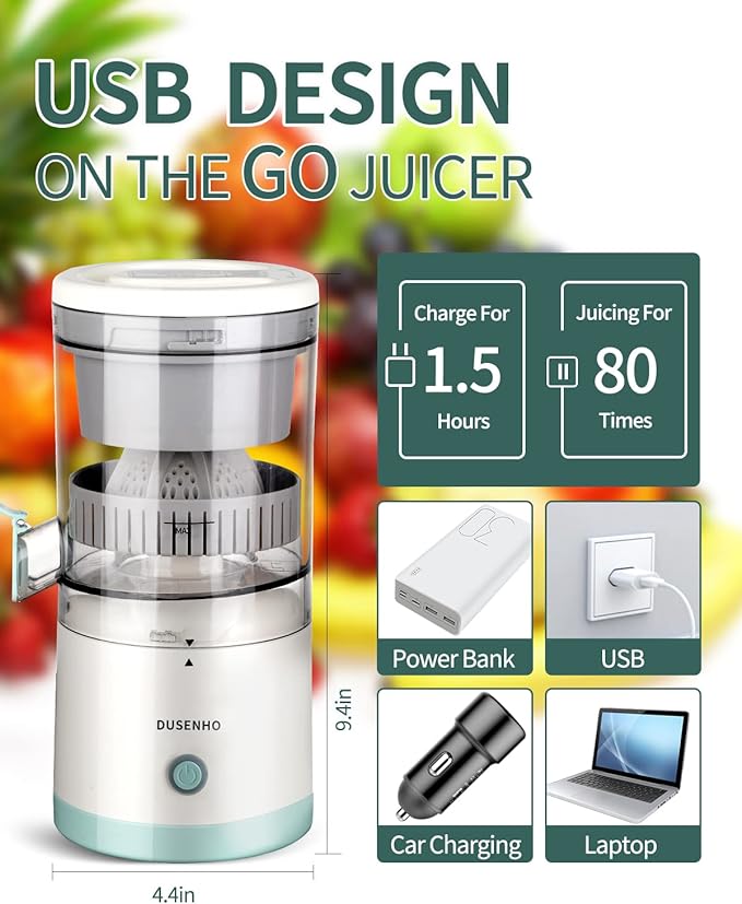 Portable Electric Juicer