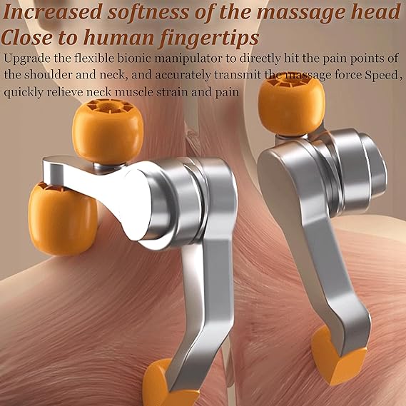 Electric Neck And Back Massager With Heat