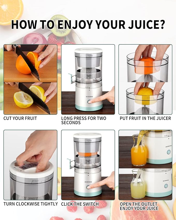 Portable Electric Juicer