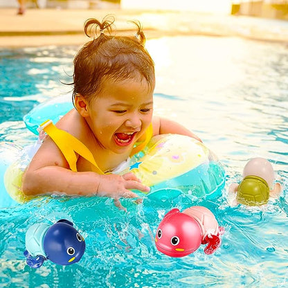 Cute Swimming Turtle Bath Toys