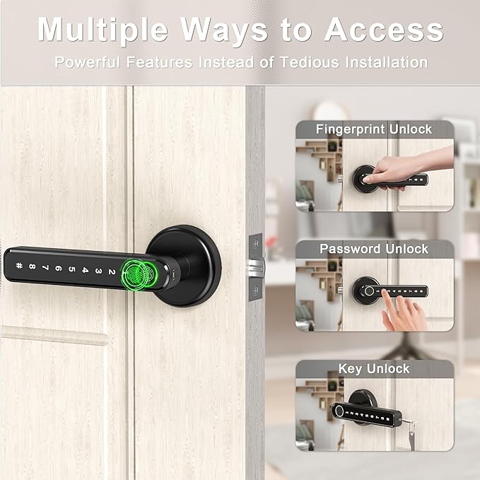 4 in 1 Smart Door Knob