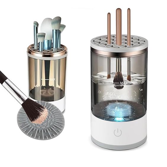 Automatic Electric Makeup Brush Cleaner Machine with USB